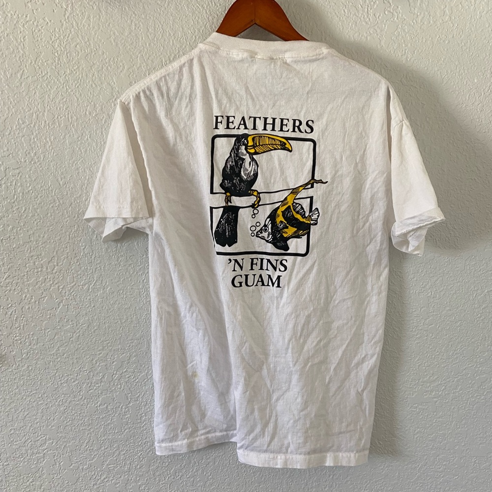NFS SOLD Guam Feathers N Fins tshirt